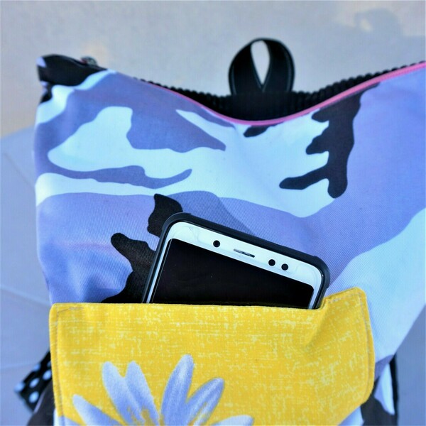 Σακίδιο πλάτης / χειροποίητη τσάντα πλάτης / backpack (B2) - πλάτης, σακίδια πλάτης - 4