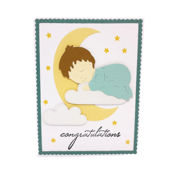 Ευχετήρια κάρτα για νεογέννητο - κορίτσι, αγόρι, βρεφικά, αναμνηστικά, γέννηση, ευχετήριες κάρτες