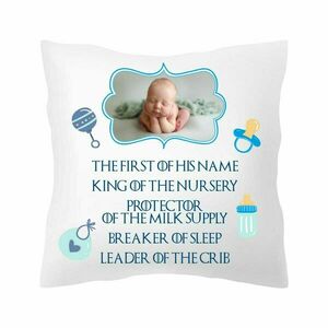 Μαξιλαράκι διακοσμητικό για νεογέννητα - κορίτσι, αγόρι, personalised, βρεφικά, μαξιλάρια