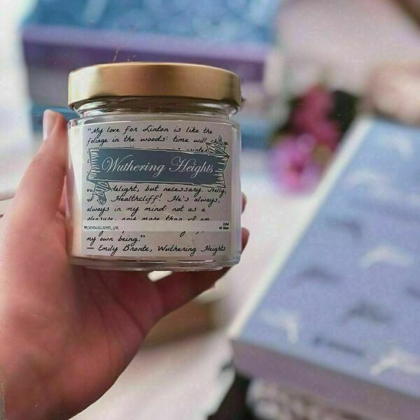 Romantic Books 100% Soy Candles 212ml - αρωματικά κεριά - 5