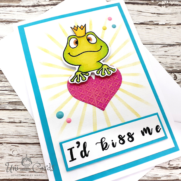 Κάρτα Αγίου Βαλεντίνου - Frog Prince - χαρτί, ευχετήριες κάρτες - 4