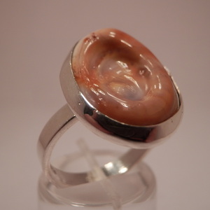 Ασημενιο δακτυλιδι με ματι θαλασσας - ασήμι 925, σταθερά - 2