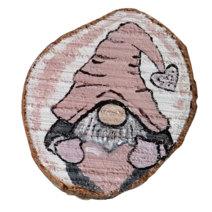 Ξύλινο Διακοσμητικό Love Gnome - ξύλο, διακοσμητικά, δώρα αγίου βαλεντίνου