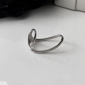 Two-finger ring - ασήμι 925, σταθερά - 3