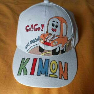 παιδικό καπέλο jockey με όνομα και θέμα ' χαρούμενο αυτοκινητάκι ' ( happy car ) - αγόρι, όνομα - μονόγραμμα, αυτοκινητάκια, καπέλα - 2