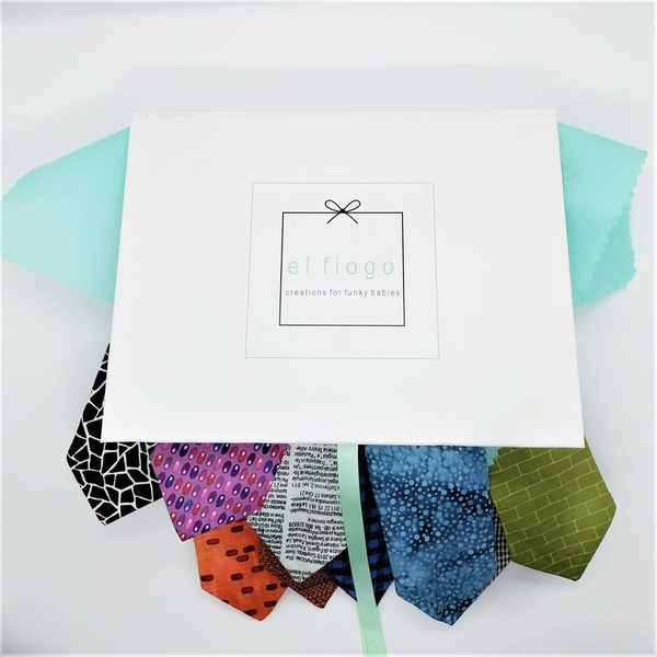 Βρεφική γραβάτα (TP5) σε deluxe συσκευασία - δώρα για αγόρια - 2