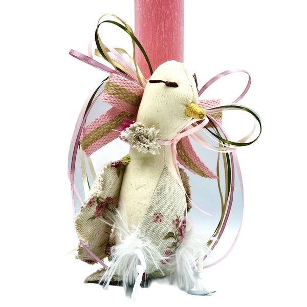 Λαμπαδα αρωματική 22χ4εκατ.με κουκλάκι πουλακι - λαμπάδες, flamingos, για παιδιά, για ενήλικες, για εφήβους