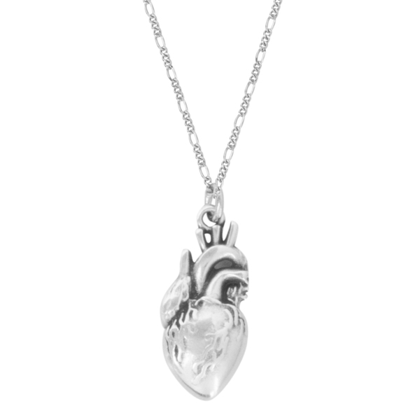 Κολιέ Καρδιά "Heart It" - charms, επιχρυσωμένα, καρδιά, επάργυρα, κοντά - 4