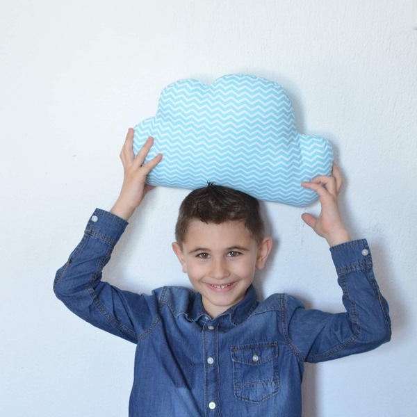 Μαξιλάρι σύννεφο - αγόρι, μαξιλάρια, προσωποποιημένα - 3