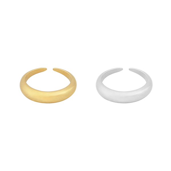 Δαχτυλίδι Αυξομειούμενο "Petit" - επιχρυσωμένα, επάργυρα, μικρά, boho, αυξομειούμενα