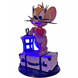 Mouse In Love επιτραπεζιο φωτιστικο! - κορίτσι, αγόρι, πορτατίφ, παιδικά φωτιστικά - 3