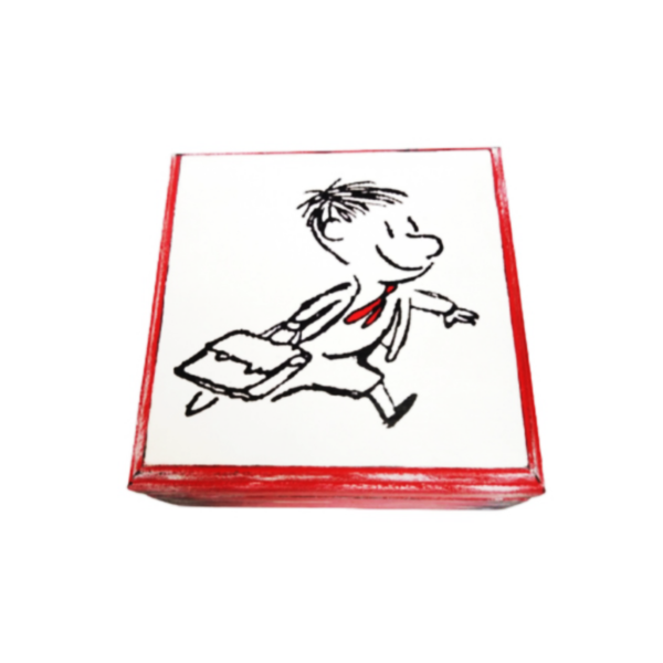 Κουτάκι mtf παιχνιδιών αγοράκι δώρο βάφτισης 14×14×7εκ. κόκκινο και μαύρο - αγόρι, κουτί, δώρα για βάπτιση, δώρα για αγόρια, ξύλινα παιχνίδια