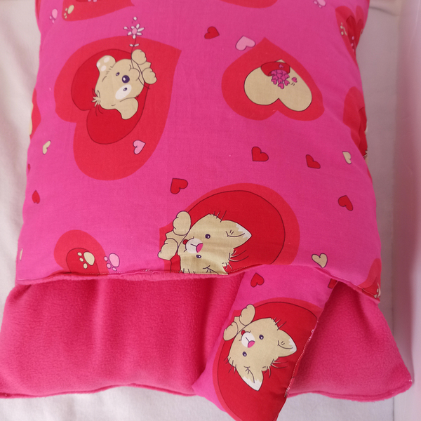 Sleeping bag, κρεβάτι για γάτες ροζ - 3
