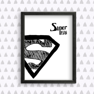 Superman - Ψηφιακές εκτυπώσεις - εκτύπωση, αφίσες - 2