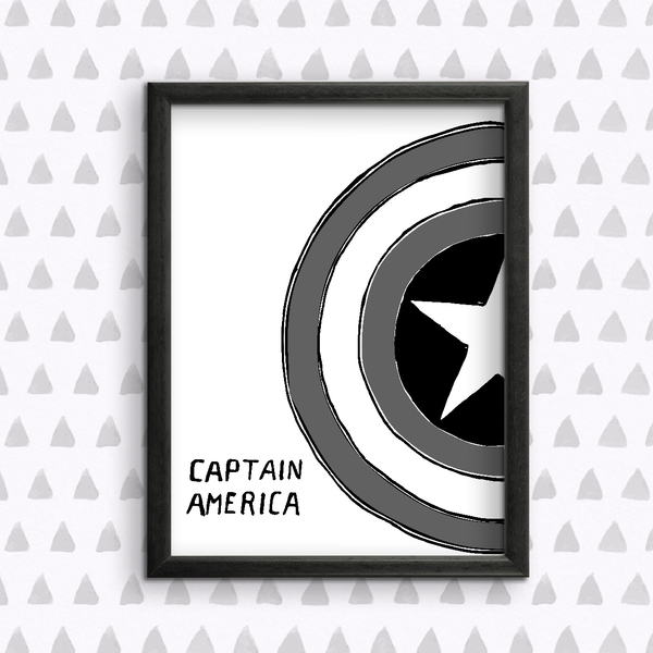 Captain America - Ψηφιακές εκτυπώσεις - εκτύπωση, αφίσες - 2