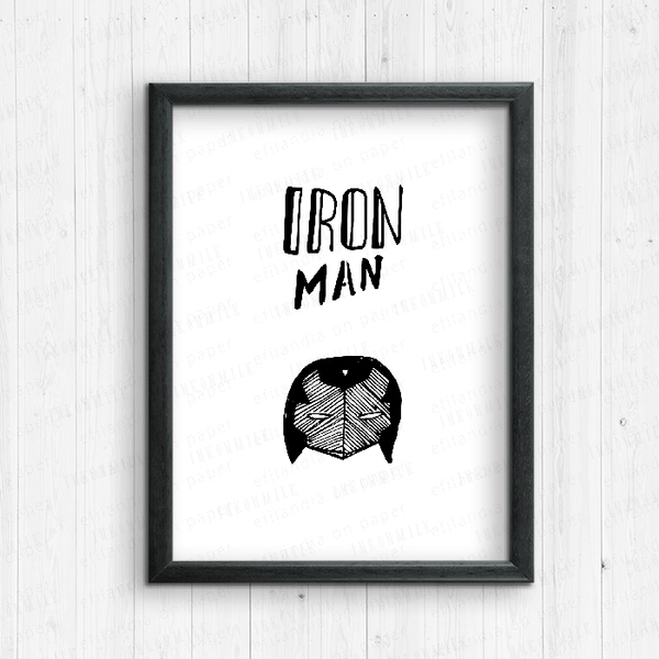 Ironman - Ψηφιακές εκτυπώσεις - εκτύπωση, αφίσες