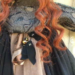 Κούκλα χειροποίητη "Black Witch" ύψους 150 εκ. - διακοσμητικά, διακόσμηση σαλονιού, κούκλες - 3