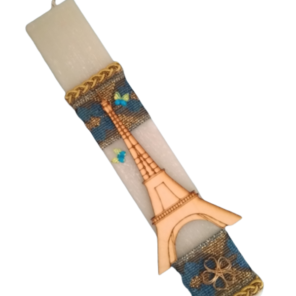 Αρωματική Λαμπάδα πλακέ Πύργος του Άιφελ - κορίτσι, λαμπάδες, για ενήλικες, για εφήβους