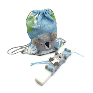 Λαμπάδα κοάλα και τσάντα πλάτης - λαμπάδες, πάσχα, για παιδιά, δώρο πάσχα
