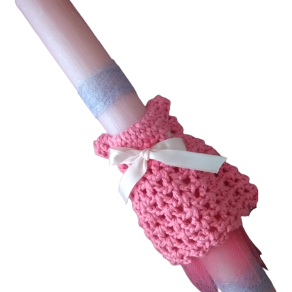 Αρωματική Λαμπάδα -Pink Dress- - κορίτσι, λαμπάδες, για μωρά