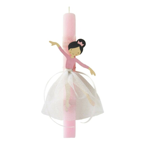 Λαμπάδα πριγκίπισσα σε ροζ αρωματικό κερί 30 εκ - για παιδιά, για μωρά, κορίτσι, λαμπάδες, πριγκίπισσα, πριγκίπισσα, πριγκίπισσες