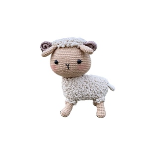 Πλεκτό πρόβατο No.2 18cm - δώρο, crochet, λούτρινα, amigurumi, για παιδιά