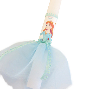 Αρωματική λαμπάδα προσωποποιημένη - Πριγκίπισσα 3 - 30cm - για παιδιά, κορίτσι, μπαλαρίνες, προσωποποιημένα, λαμπάδες, πριγκίπισσα, πριγκίπισσες