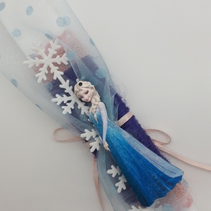 Λαμπάδα Βασίλισσα του Χιονιού - κορίτσι, λαμπάδες, για παιδιά, ήρωες κινουμένων σχεδίων, για μωρά