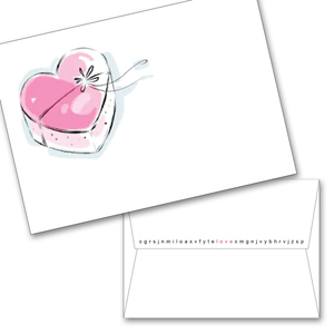 Κάρτα με φάκελο για ερωτευμένους - Άγιος Βαλεντίνος #2 - επέτειος, χιουμοριστικό, ζευγάρια, αγ. βαλεντίνου, ευχετήριες κάρτες - 2