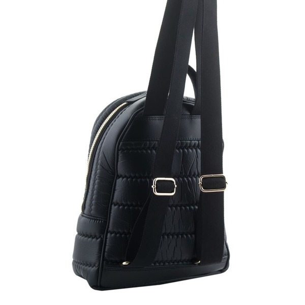 Basic Simple Phos Backpack | Black - ύφασμα, πλάτης, all day - 2