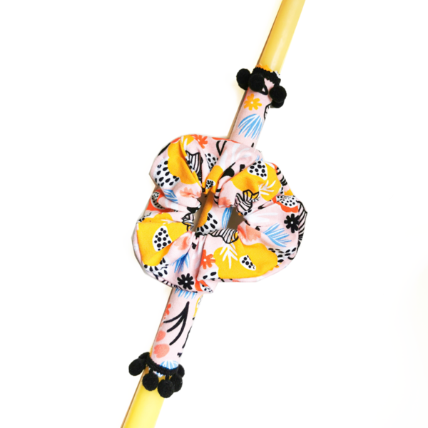 Λαμπάδα 40cm με υφασμάτινο λαστιχάκι Blossom - κορίτσι, λαμπάδες, για παιδιά, για ενήλικες