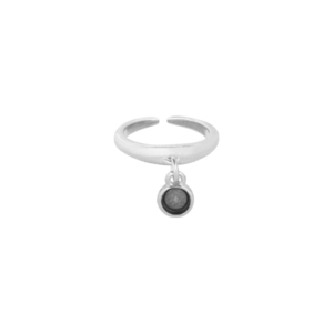 Δαχτυλίδι Αυξομειούμενο "Silver Drops" - ορείχαλκος, επάργυρα, μικρά, boho, αυξομειούμενα - 5