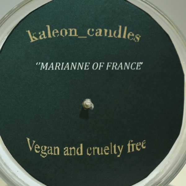 MARIANNE OF FRANCE-Φυτικό κερί σόγιας με αρώματα από λουλούδια - αρωματικά κεριά - 2