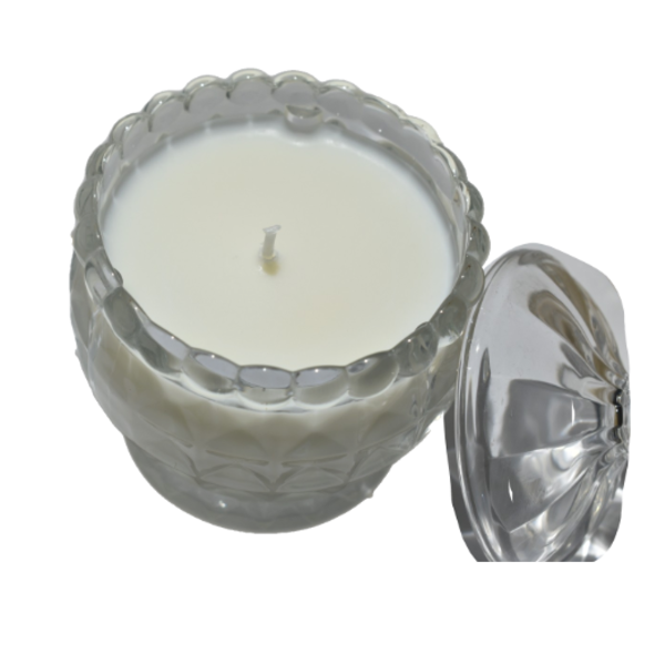 LIMITED EDITION-Φυτικό κερί σόγιας σε φοντανιέρα - αρωματικά κεριά - 2