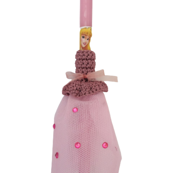Αρωματική λαμπάδα Pink princess - κορίτσι, λαμπάδες, για παιδιά, για εφήβους, για μωρά