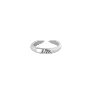 Δαχτυλίδι Βεράκι "Love" - επιχρυσωμένα, επάργυρα, βεράκια, boho, αυξομειούμενα