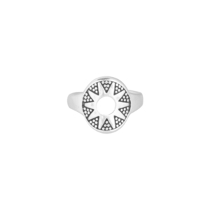Δαχτυλίδι Αυξομειούμενο Επάργυρο "Boho Sun" - ορείχαλκος, επάργυρα, μικρά, boho, αυξομειούμενα