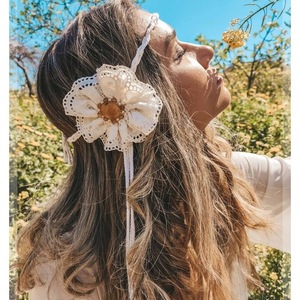 Agate flower headpiece - αχάτης, είδη γάμου, boho, κορδέλες μαλλιών