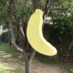 Πινιάτα μπανάνα - ύψος 63 εκ. - γενέθλια, πινιάτες - 4
