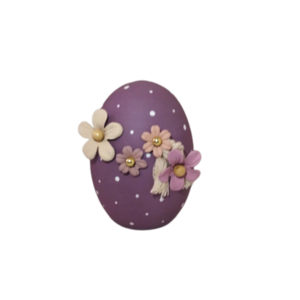 Πασχαλινό κεραμικό αυγό small - διακοσμητικά, πασχαλινά αυγά διακοσμητικά, για ενήλικες, πασχαλινή διακόσμηση, πασχαλινά δώρα - 4