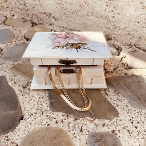 Κουτί κοσμημάτων διακοσμητικό- more romance - ξύλο, κοσμηματοθήκη, κουτιά αποθήκευσης - 5
