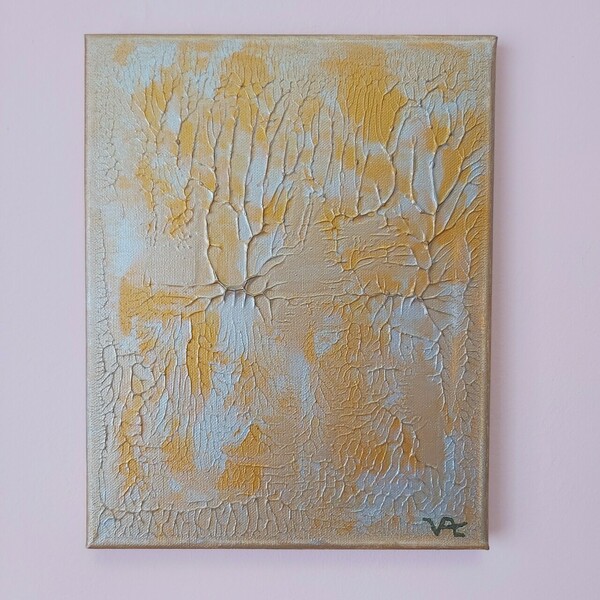 Πίνακας ζωγραφικής abstract ''Δάσος'' - ζωγραφισμένα στο χέρι, πίνακες & κάδρα, ακρυλικό, χειροποίητα, πίνακες ζωγραφικής - 2