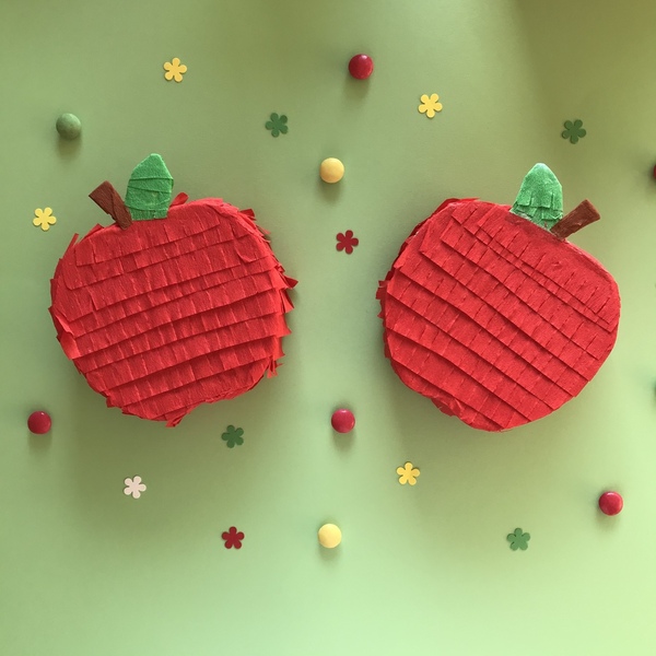 Μήλο μίνι πινιάτα - πινιάτες, αναμνηστικά - 2