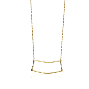 "Spontaneity" Gilded necklace - επιχρυσωμένα, ασήμι 925, κοντά, boho