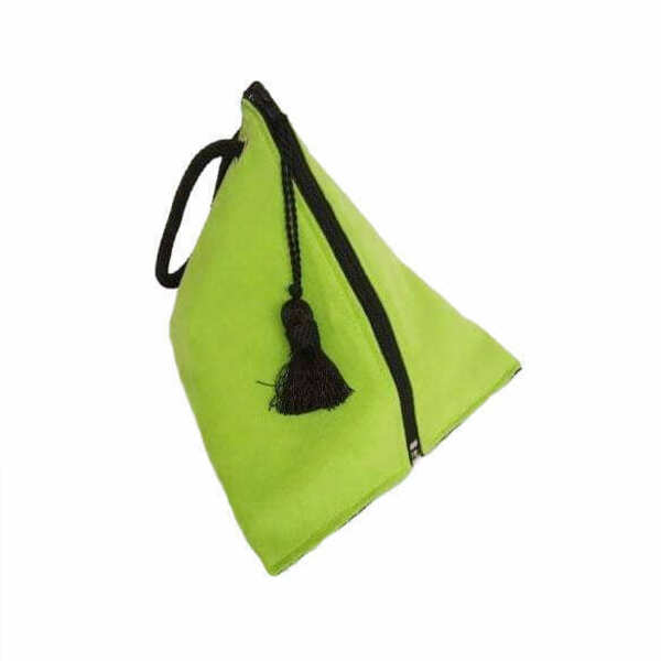 Τριγωνική τσάντα - ύφασμα, χιαστί, all day, χειρός, μικρές