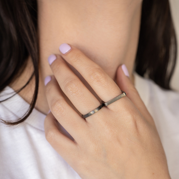 Chimera-Rhodium plating ring - σταθερά, ασήμι 925, βεράκια, επιροδιωμένα - 2