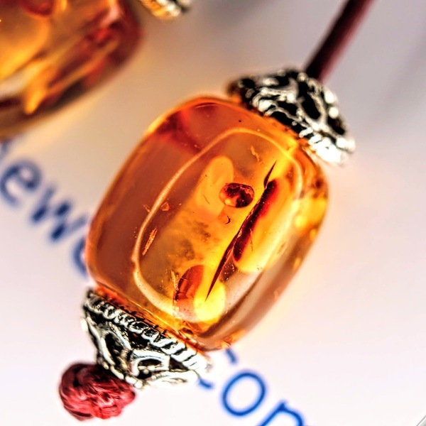 Μπρελόκ για Κλειδιά με Χάντρες Κομπολογιού Κεχριμπάρι Απομίμηση, Συσκευασία Δώρου Nikolas Jewelry - ρητίνη, αυτοκινήτου, σπιτιού - 2