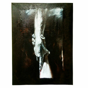 Πίνακας σε καμβά "Το Χέρι του Θεού" - πίνακες & κάδρα, διακόσμηση, διακόσμηση σαλονιού - 5