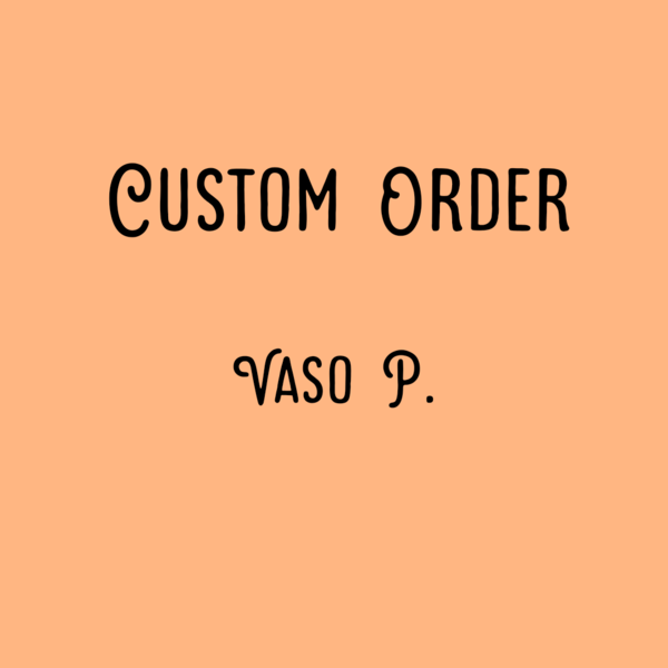 Custom Order Vaso P. - θήκες βιβλιαρίου