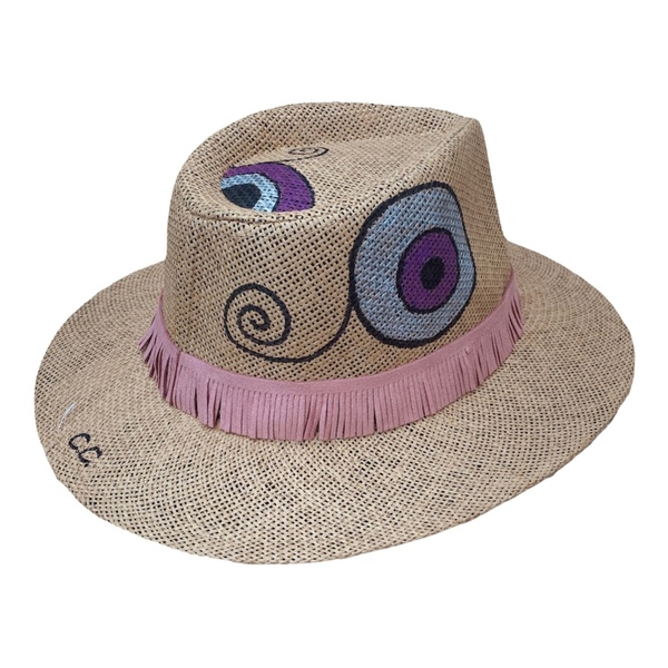 Ψάθινο καπέλο - Crazy Roxy - απαραίτητα καλοκαιρινά αξεσουάρ, boho, αξεσουάρ παραλίας, ψάθινα
